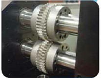 Form roll — pair of meshing gear rolls