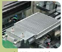 Core assembly unit with assembled core
