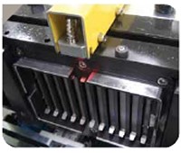 Tube expanded tooling with comb plates