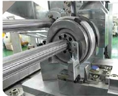 Tube dispenser unit feeding tubes