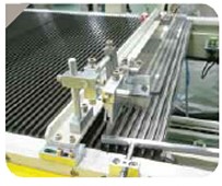 Fin stacker unit of superfast line