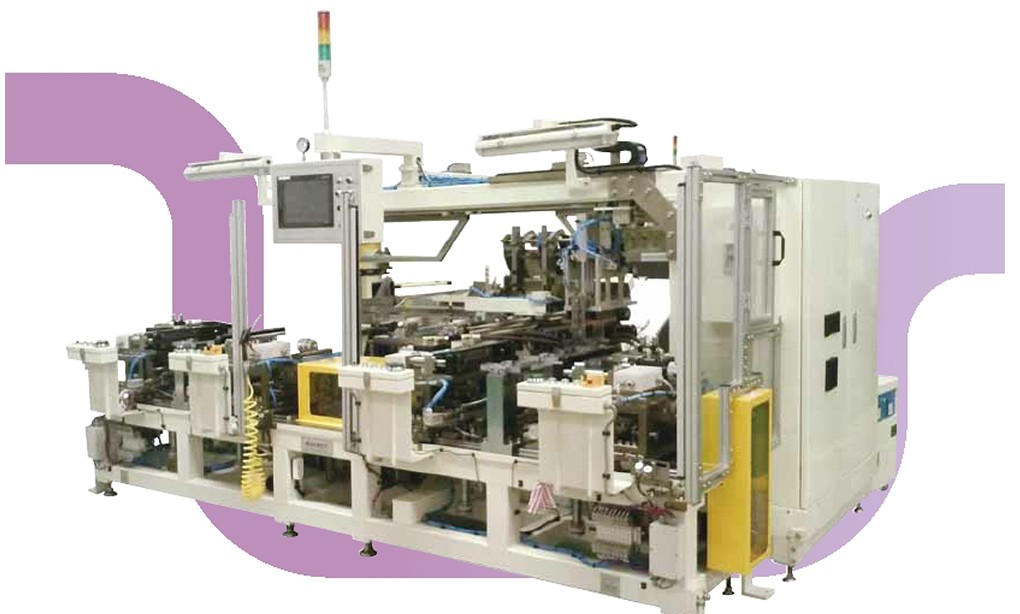 AUTO CORE BUILDER (EVA) machine with signal tower